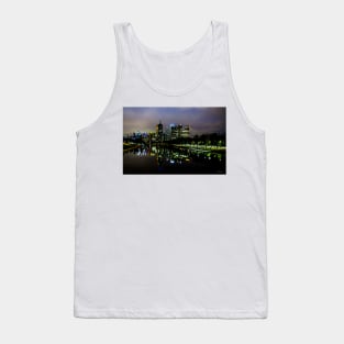 Melbourne Skyline from the Swan Street Bridge, Melbourne, Vic, Australia. Tank Top